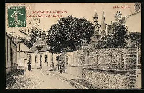 AK Fontaine-la-Guyon, Avenue de la Fontaine-St-Gorgon