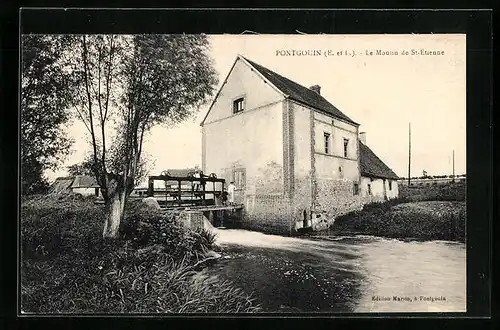 AK Pontgouin, le Moulin de St-Étienne
