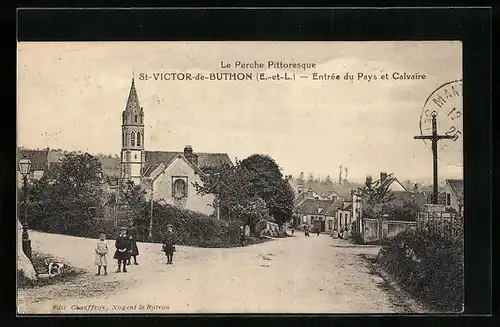AK St-Victor-de-Buthon, Entrée du Pays et Calvaire