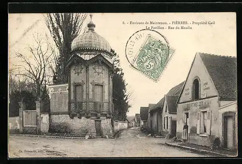 AK Pierres, Propriété Gail, le Pavillon, Rue du Moulin