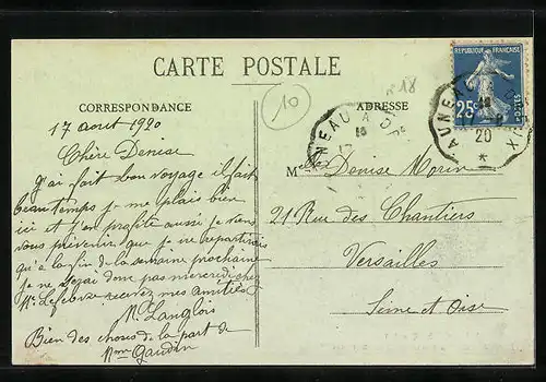 AK Villemeux, Bords de l'Eure au Moulin des Trois Moulines