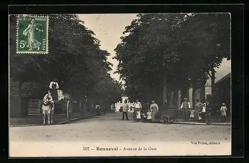 AK Bonneval, Avenue de la Gare