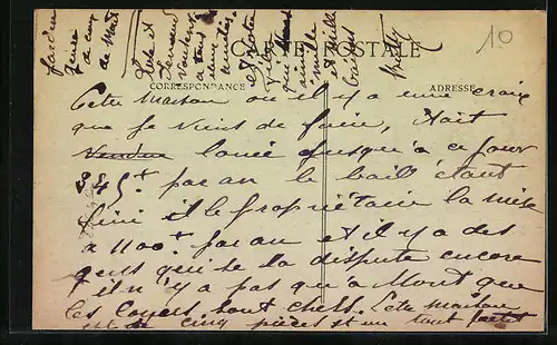 AK Bonneval, Rue de Chateaudun, la Poste