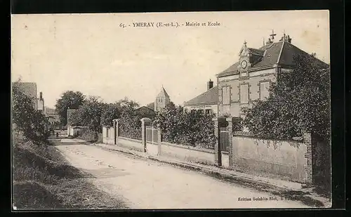 AK Ymeray, Mairie et Ecole