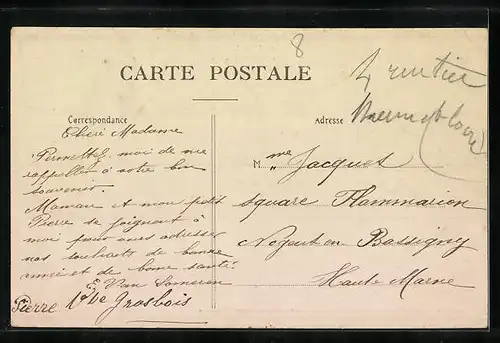 AK Maintenon, la Route de Paris