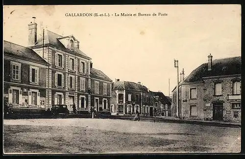 AK Gallardon, la Mairie et Bureau de Poste
