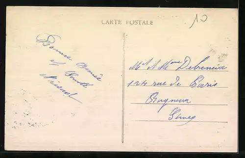 AK Gallardon, le Bureau de Poste et la Place du Jeu de Paume