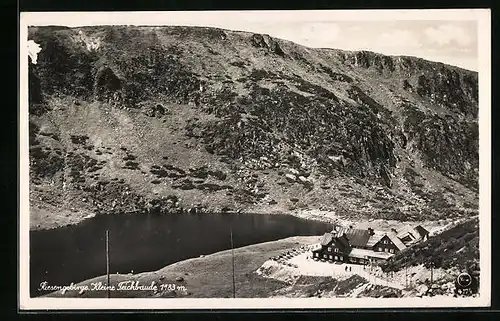 AK Teichbaude (Baude am kleinen Teich), Alpin am Ufer