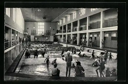 AK Norderney, Seewasser-Wellenschwimmbad