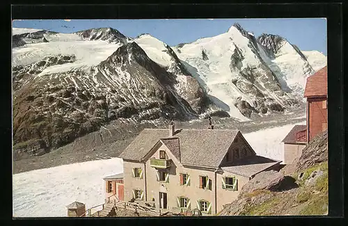 AK Kaiser Franz-Josef-Haus, Blick auf den Grossglockner