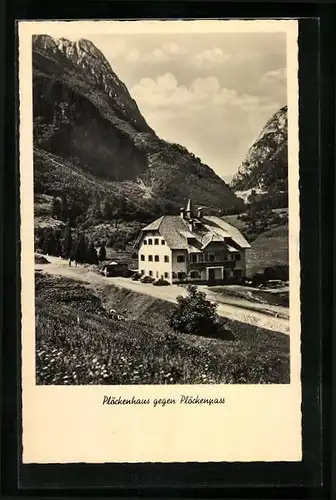 AK Plöckenhaus, Blick gegen den Plöckenpass