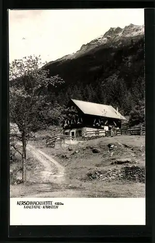 AK Kerschhacklhütte, auf dem Weg durch das Maltatal in Kärnten