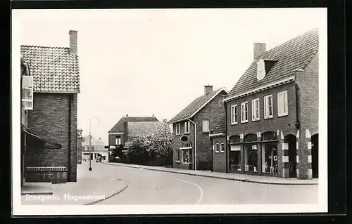 AK Dinxperlo, Hogenstraat, vor den Stadthäusern