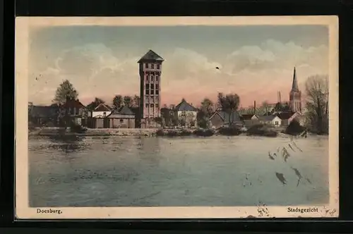 AK Doesburg, Stadsgezicht