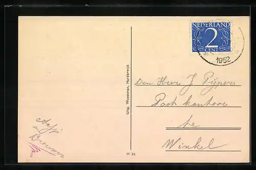 AK Harderwijk, Stationslaan met Chr. Lyceum