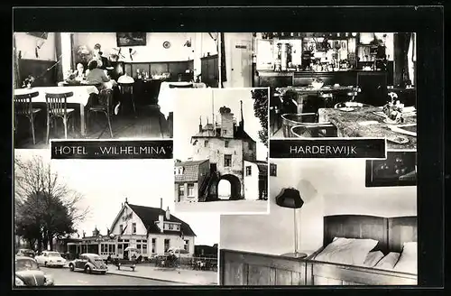 AK Harderwijk, Hotel Wilhelmina, Gästezimmer, Speiseraum