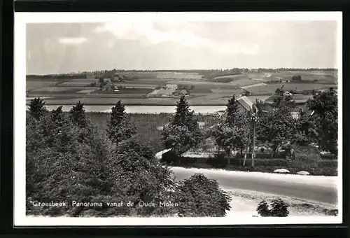AK Groesbeek, Panorama vanaf de Oude Molen