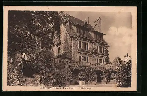 AK Montigny-le-Gannelon, l'Hermitage