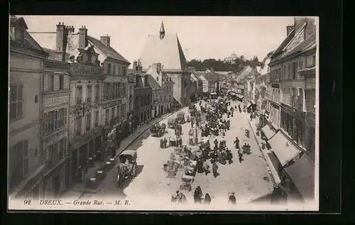 AK Dreux, Grande Rue