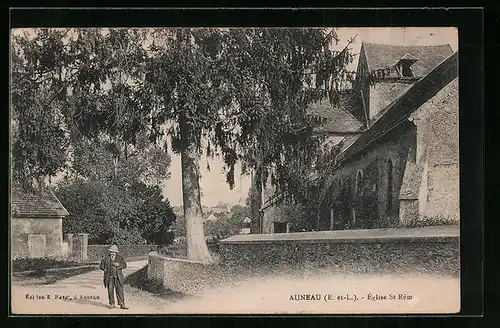 AK Auneau, Église St Rémy