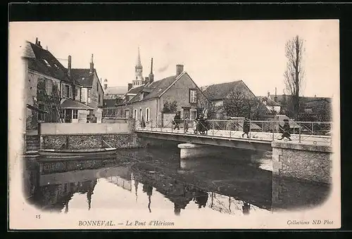 AK Bonneval, le Pont d'Hérisson