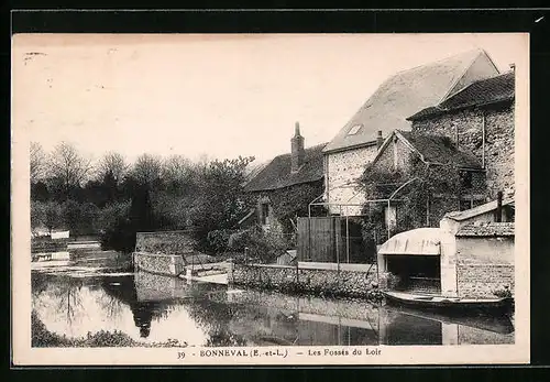 AK Bonneval, les Fossés du Loir