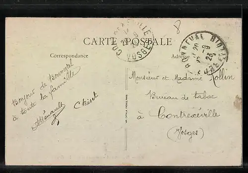 AK Bonneval, Porte et Rue Saint-Roch