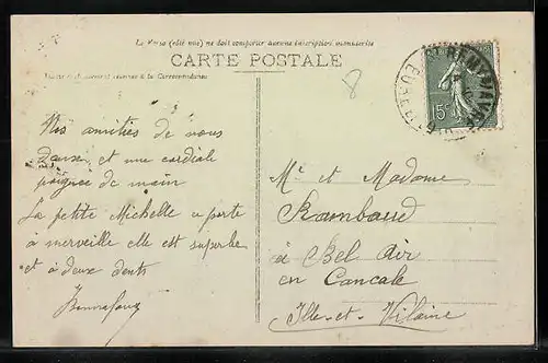 AK Saint-Rémy-sur-Avre, Vue générale