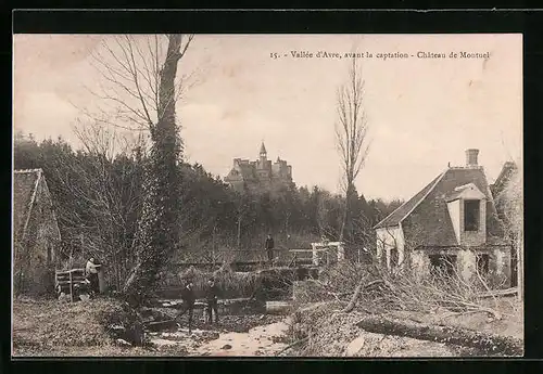 AK Montigny-sur-Avre, Chateau de Montuel