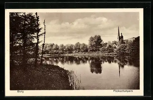 AK Burg, Flickschuhpark