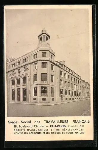 AK Chartres, Siège Social des Travailleurs Francais, 18, Boulevard Chasles