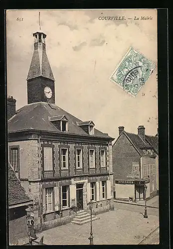 AK Courville, La Mairie