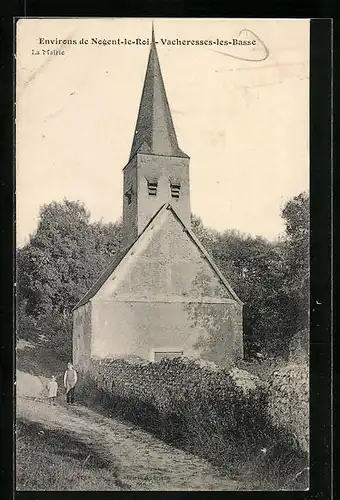 AK Vacheresses-les-Basse, La Mairie