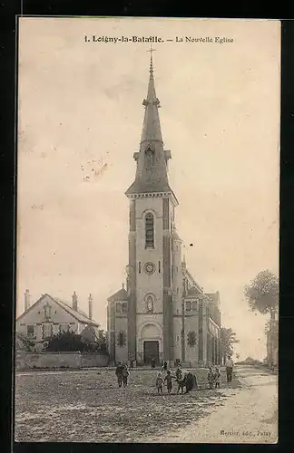 AK Loigny-la-Bataille, La Nouvelle Eglise