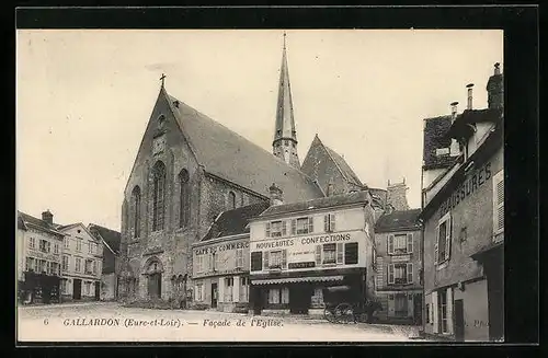 AK Gallardon, Facade de l`Eglise