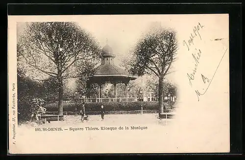 AK Saint-Denis, Square Thiers, Kiosque de la Musique