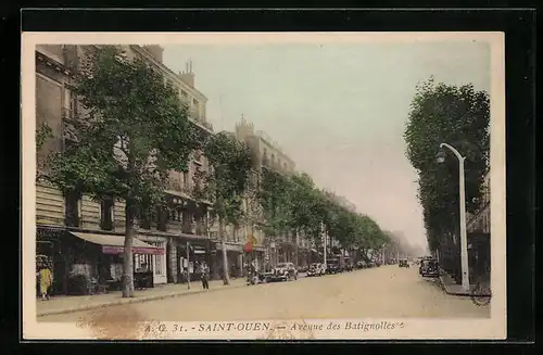 AK Saint-Ouen, Avenue des Batignolles