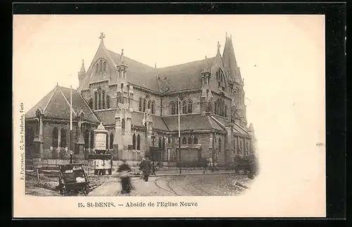AK Saint-Denis, Abside de l'Eglise Neuve