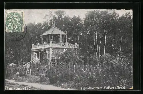 AK Freinville, Angle des Avenues d`Orléans & Turgot