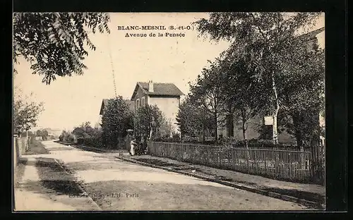 AK Blanc-Mesnil, Avenue de la Pensée