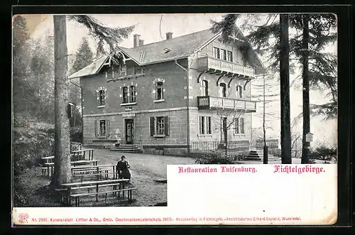 AK Wunsiedel, Gasthof Luisenburg