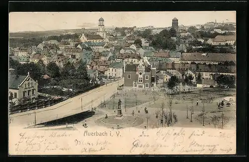 AK Auerbach i. V., Gesamtansicht