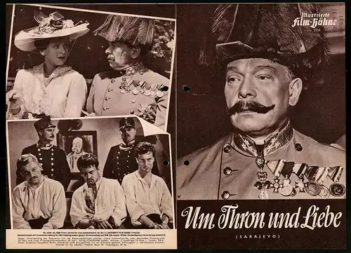 Filmprogramm IFB Nr. 2909, Um Thron und Liebe, Luise Ulrich, Paul Hörbinger, Klaus Kinski, Regie: Fritz Kortner