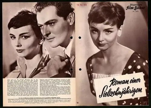 Filmprogramm IFB Nr. 2979, Roman einer Siebzehnjährigen, Paul Dahlke, Therese Giehse, Regie: Paul Verhoeven