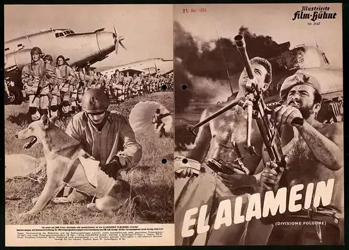 Filmprogramm IFB Nr. 3167, El Alamein, Fausto Tozzi, Ettore Manni, Regie: Duilio Coletti