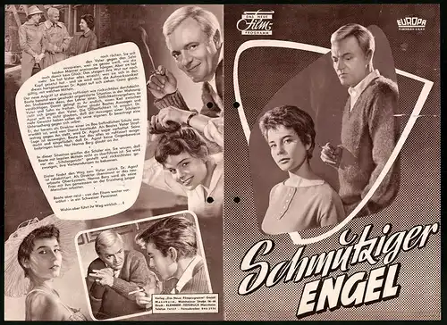 Filmprogramm DNF, Schmutziger Engel, Peter van Eyck, Dorny Collins, Regie: Alfred Vohrer