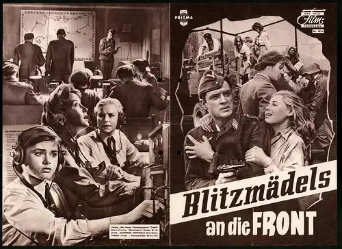Filmprogramm DNF Nr. 4014, Blitzmädels an die Front, Antje Geerk, Eva-Ingeborg Scholz, Regie: Werner Klingler