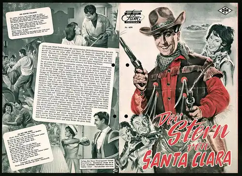 Filmprogramm DNF Nr. 4099, Der Stern von Santa Clara, Ruth Stephan, Gerlinde Locker, Regie: Werner Jacobs