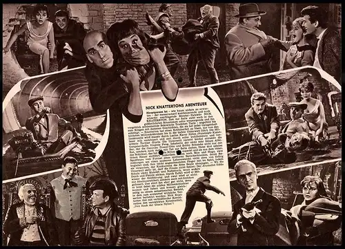 Filmprogramm DFH, Nick Knattertons Abenteuer, Karl Lieffen, Gloria Nylon, Regie: Hans Quest
