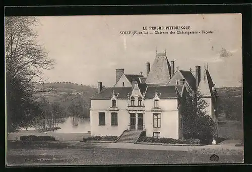 AK Soizé, Château des Châtaigniers, Facade
